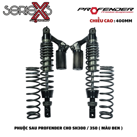 PHUỘC PROFENDER X SERIES - SH350/300 - FORZA350/300 400mm (MÀU ĐEN)