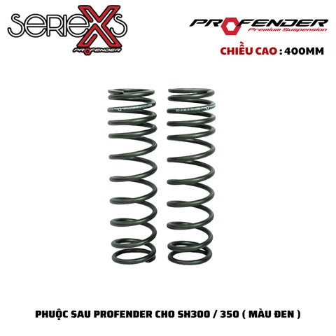PHUỘC PROFENDER X SERIES - SH350/300 - FORZA350/300 400mm (MÀU ĐEN)