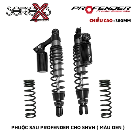 PHUỘC PROFENDER X SERIES - SHVN 150 / 160 380mm (MÀU ĐEN)