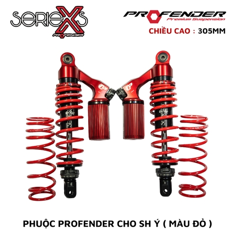 PHUỘC PROFENDER X SERIES - SH Ý SIZE 305mm ( MÀU ĐỎ )