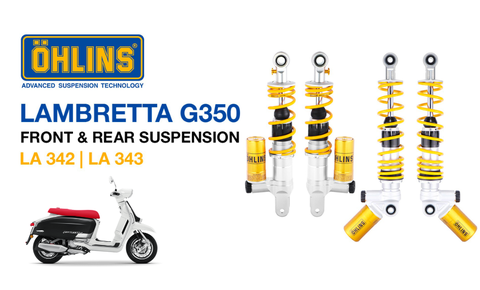 PHUỘC OHLINS LA342 & LA343 - LAMBRETTA G350