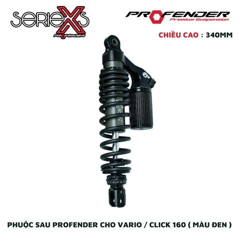 PHUỘC PROFENDER X SERIES - VARIO / CLICK 160 340mm (MÀU ĐEN)