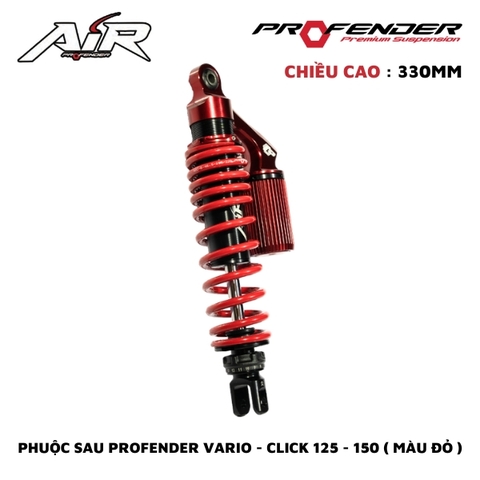 PHUỘC PROFENDER AIR SERIES - VISION 330MM ( MÀU ĐỎ )