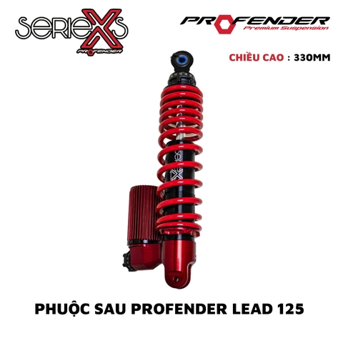 PHUỘC PROFENDER X SERIES - VISION 330mm (MÀU ĐỎ)