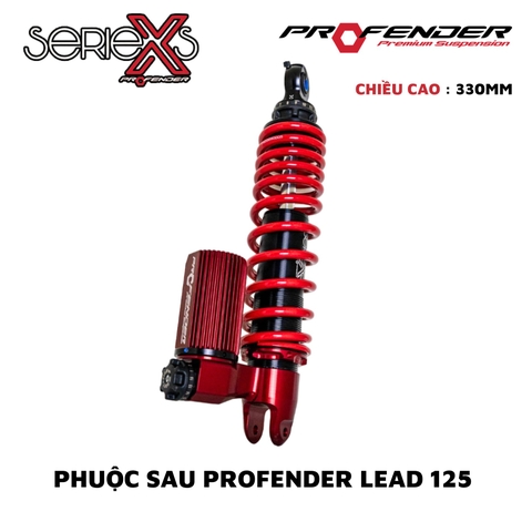 PHUỘC PROFENDER X SERIES - VISION 330mm (MÀU ĐỎ)