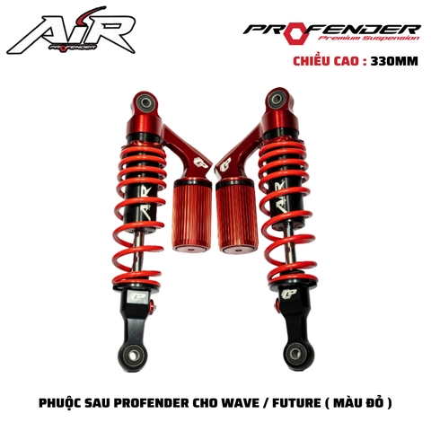 PHUỘC PROFENDER Air Series - Wave/Dream/Future 330MM (Màu Đỏ)