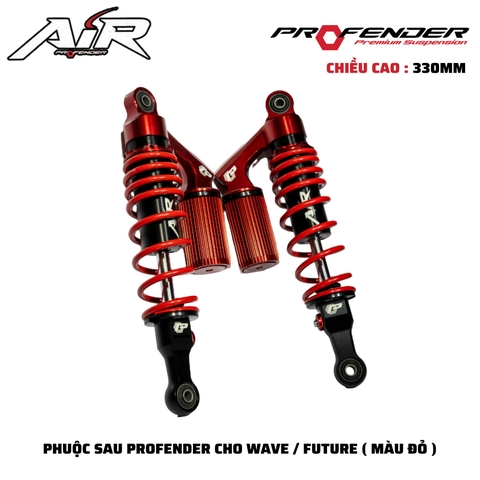 PHUỘC PROFENDER Air Series - Wave/Dream/Future 330MM (Màu Đỏ)