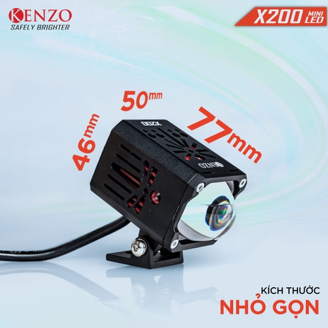 ĐÈN TRỢ SÁNG KENZO X200