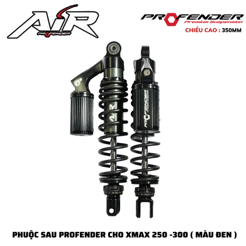 PHUỘC PROFENDER AIR SERIES - XMAX 350 350MM (MÀU ĐEN)