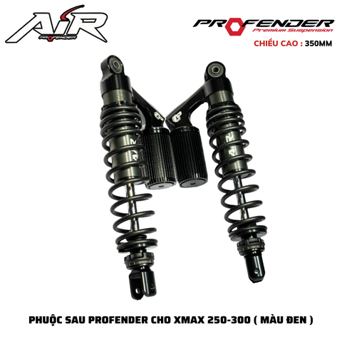 PHUỘC PROFENDER AIR SERIES - XMAX 350 350MM (MÀU ĐEN)