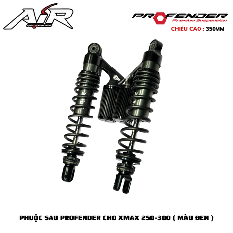 PHUỘC PROFENDER AIR SERIES - XMAX 350 350MM (MÀU ĐEN)
