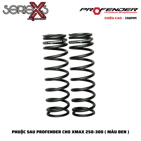 PHUỘC PROFENDER X SERIES - XMAX 250/300 350mm ( MÀU ĐEN + ĐỎ )