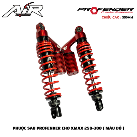 PHUỘC PROFENDER AIR SERIES - XMAX 350 350MM (MÀU ĐỎ)