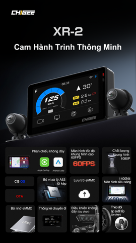 MÀN HÌNH DẪN ĐƯỜNG CHIGEE XR-2