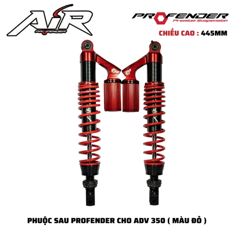PHUỘC PROFENDER AIR SERIES - ADV 350 445MM (MÀU ĐỎ)