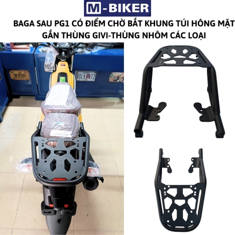 BAGA TAY DẮT CÓ ĐIỂM CHỜ GẮN THÙNG, TÚI PG-1 (MBIKER)