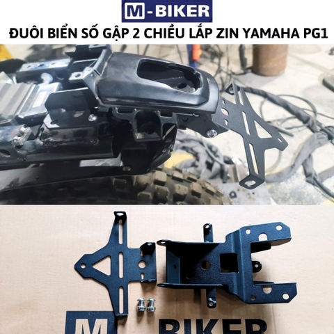 ĐUÔI BIỂN SỐ GẬP HAI CHIỀU PG-1 (MBIKER)