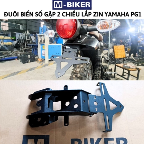 ĐUÔI BIỂN SỐ GẬP HAI CHIỀU PG-1 (MBIKER)