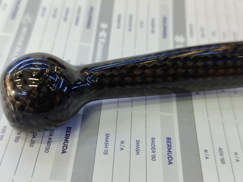 TAY THẮNG PHẢI PG-1 ỐP CARBON FIBER CARO