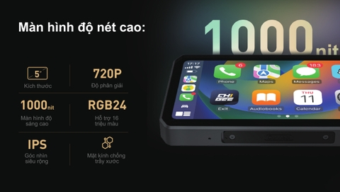 MÀN HÌNH DẪN ĐƯỜNG AIO-5 PLAY CHIGEE CHÍNH HÃNG