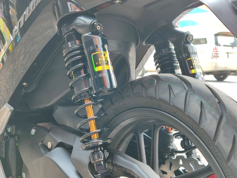 Datbike QUANTUM nâng cấp phuộc RCB VD Series