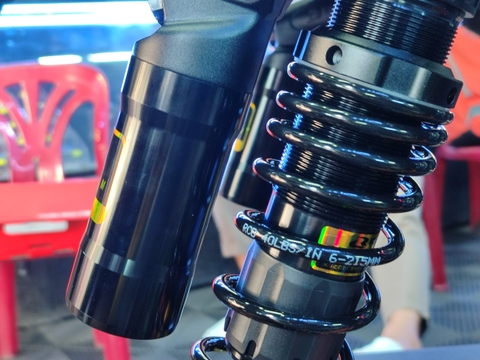 Datbike QUANTUM nâng cấp phuộc RCB VD Series