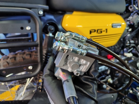 PG-1 Nâng Cấp Hệ Thống Phanh ABS Honda Nissin