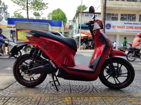 Datbike QUANTUM nâng cấp phuộc RCB VD Series