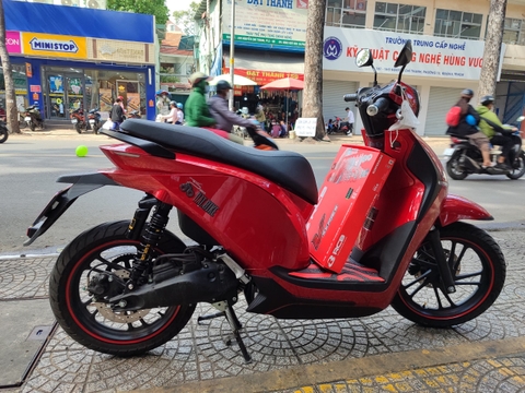 Datbike QUANTUM nâng cấp phuộc RCB VD Series