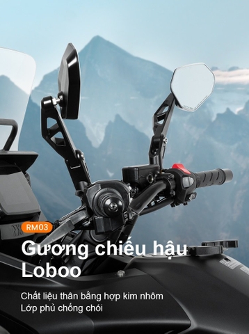 GƯƠNG CHIẾU HẬU LOBOO RM03