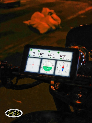 MÀN HÌNH ABSOLUTE RIDER A3 (CAMERA + ÁP SUẤT LỐP)