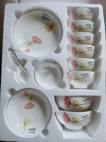Bộ chén bát 9 món