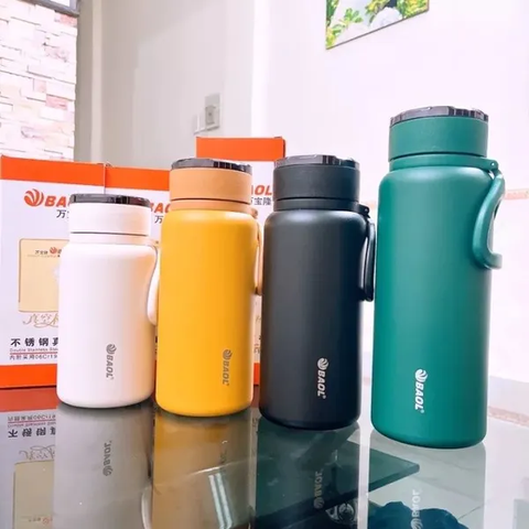 Bình giữ nhiệt cao cấp BaoL SUS304 mẫu mới L32 1000ml, 1280ml, 1500ml vỏ nhám