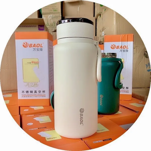 Bình giữ nhiệt cao cấp BaoL SUS304 mẫu mới L32 1000ml, 1280ml, 1500ml vỏ nhám