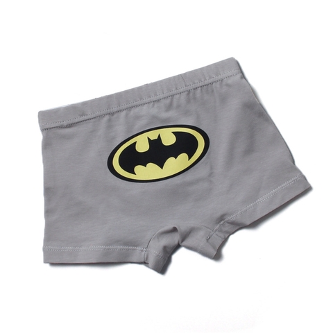 Combo 5 quần lót boxer cotton nguyên chất in hoạt hình cho bé trai từ 3-12 tuổi