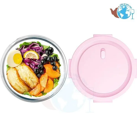 Hộp đựng thực phẩm thủy tinh tròn BX3003