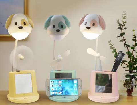 Đèn học để bàn 4 in 1
