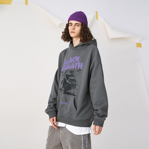 Áo hoodie OVDY unisex in hình kiểu dáng oversize