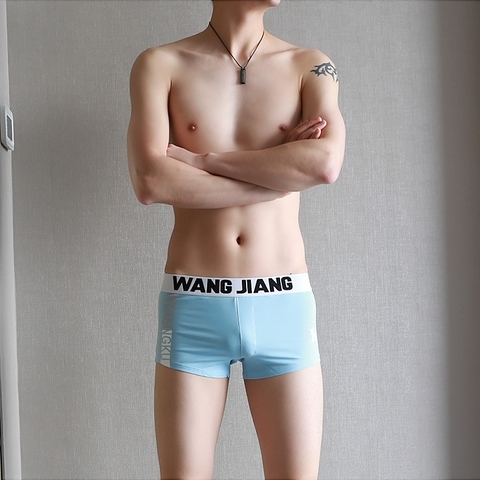 Quần lót boxer cotton WANGJIANG cá tính dành cho nam
