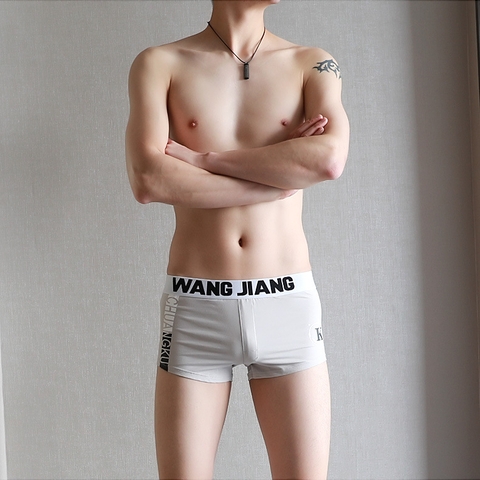 Quần lót boxer cotton WANGJIANG cá tính dành cho nam