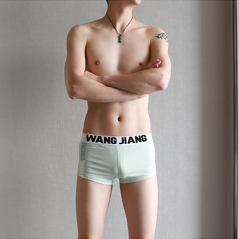 Quần lót boxer cotton WANGJIANG cá tính dành cho nam