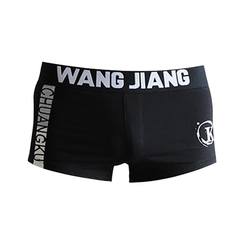 Quần lót boxer cotton WANGJIANG cá tính dành cho nam