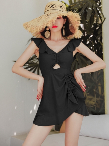 Bộ đồ bơi hợp thời trang phong cách Nhật Bản và Hàn Quốc che bụng kín đáo