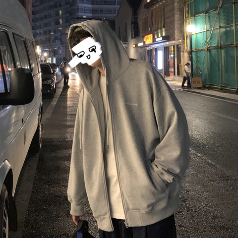 Áo khoác unisex form rộng phong cách thể thao phù hợp mọi lứa tuổi