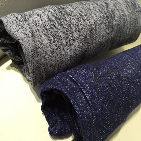Quần legging giả denim vải co giãn vừa vặn ôm dáng, phiên bản Hàn Quốc