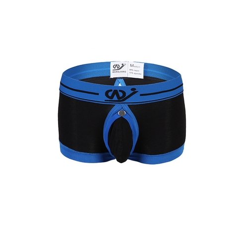 Quần lót boxer cúc bấm thiết kế mới lạ tiện lợi cho nam