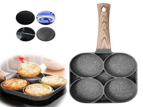 Chảo đá 4 ngăn dùng cho các loại bếp