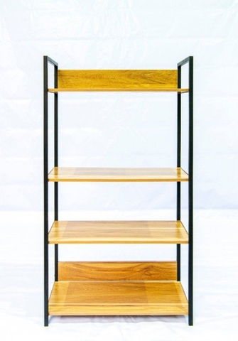 Kệ gỗ vàng 3 tầng