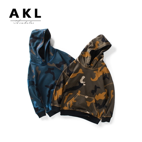 Áo khoác hoodie in họa tiết phong cách Hàn Quốc dành cho bé trai