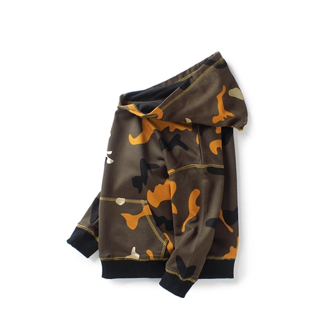 Áo khoác hoodie in họa tiết phong cách Hàn Quốc dành cho bé trai